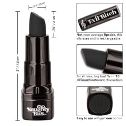 (wd) Naughty Bits Evil Bitch Lipstick Vibe - Image 7