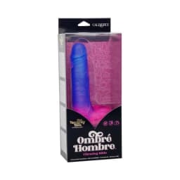 Naughty Bits Ombre Hombre Vibrating Dildo, image 3