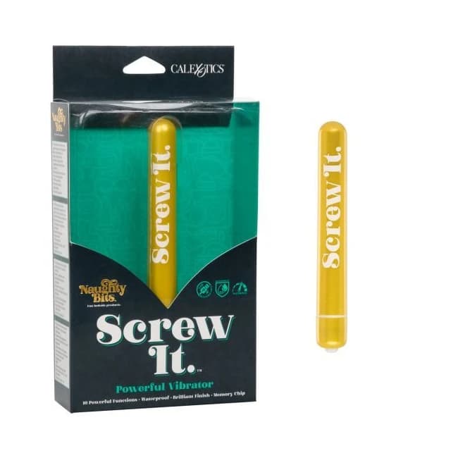 (wd) Naughty Bits Screw It Pow Vibrator - Image 1