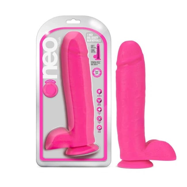 (wd) Neo 11in Dual Density Dil Neon Pink - Image 1