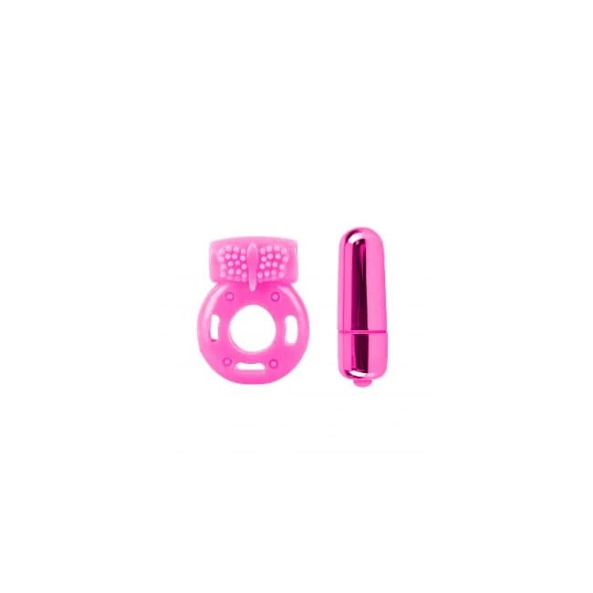 (WD) NEON VIBRATING COUPLES KI PINK  - Image 1