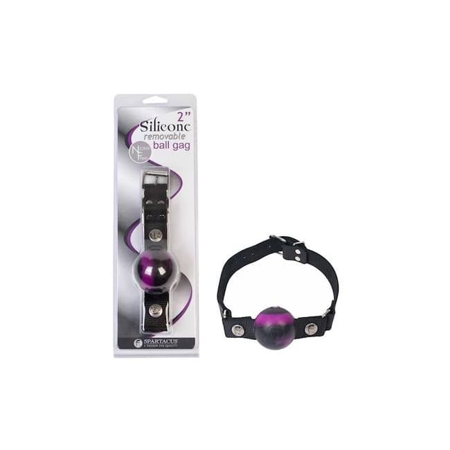 (wd) Nickel Free Silicone Ball Large Swirl - Image 1