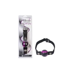 (wd) Nickel Free Silicone Ball Large Swirl - Image 1