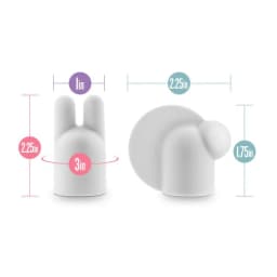 Noje Pleasure Wand Heads Hugger & Flicker, image 4