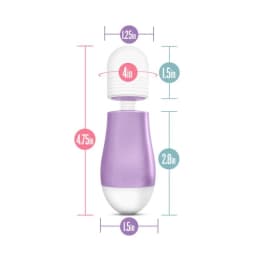 Noje W2 Wisteria Petite W Massager, image 8