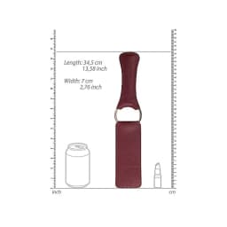 (wd) Ouch Halo Paddle Burgundy - Image 3