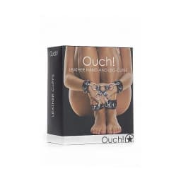 Ouch Leather Hand & Legcu Black, image 3