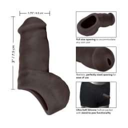 Packer Gear Ultra-Soft Silicone Stp Black, image 4