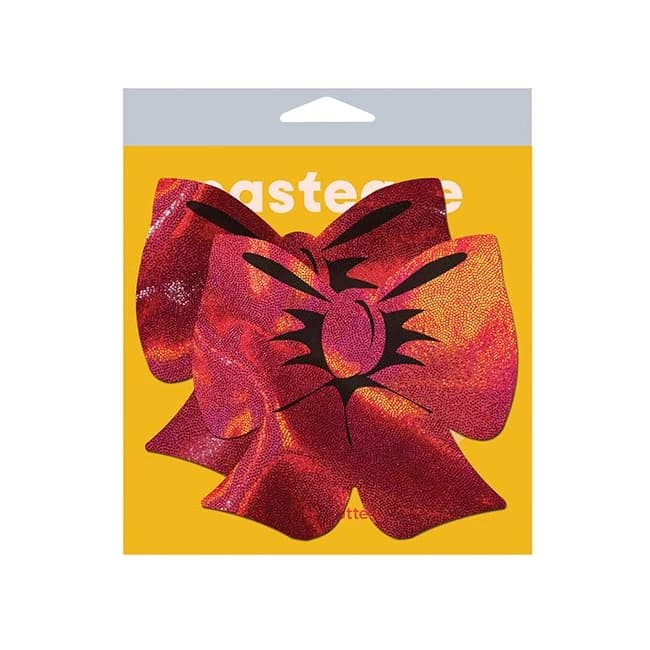 (wd) Pastease Red Holographic Fuller Coverage - Image 1