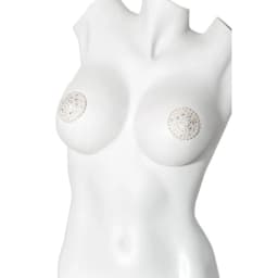 Pasties Pearl & Rhineston White, image 1