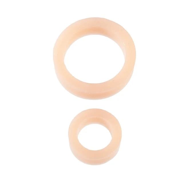 (wd) Platinum Silicone C Ring - Image 1