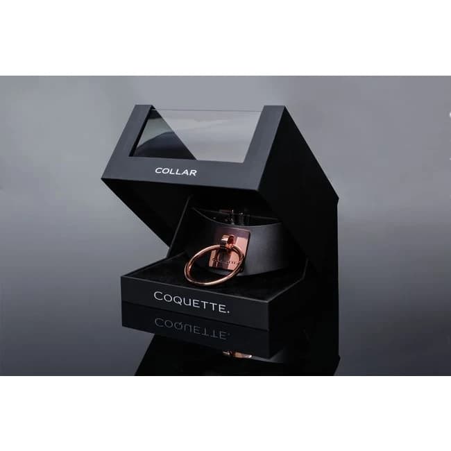 (wd) Pleasure Collar Black & R Gold - Image 4