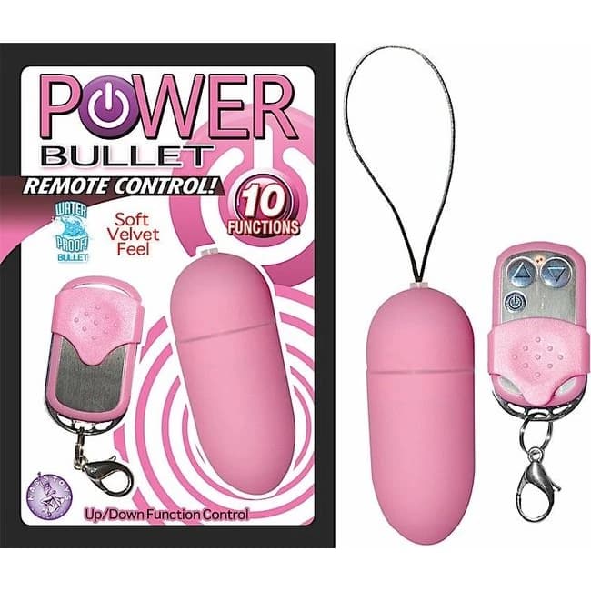(wd) Power Bullet Remote Contr Pink - Image 1