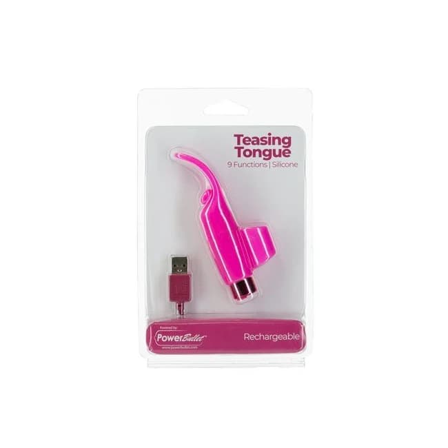 (wd) Power Bullet Teasing Tong Pink - Image 1