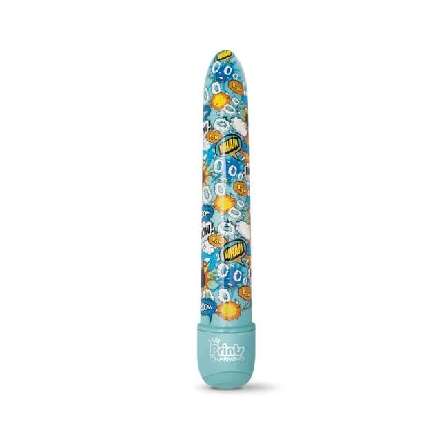 (wd) Prints Charming Pop Tease Vibe Bang Blue - Image 2