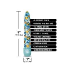 (wd) Prints Charming Pop Tease Vibe Bang Blue - Image 4