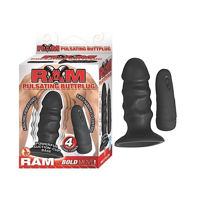 (wd) Ram Pulsating Butt Plug B - Image 1