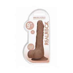 (wd) Realrock 9in Dong Tan W/ Testicles - Image 2
