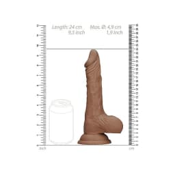 (wd) Realrock 9in Dong Tan W/ Testicles - Image 9