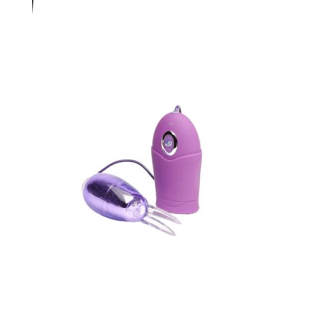 (wd) Ribbidy Rabbit Egg Bullet Purple - Image 1