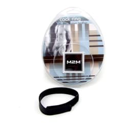 (wd) Ring Leather Velcro Black - Image 2