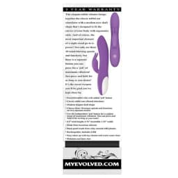 Romantic Rabbit Purple Vibrator, image 1