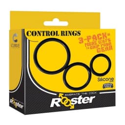 Rooster Control Rings Bla 3pk, image 2