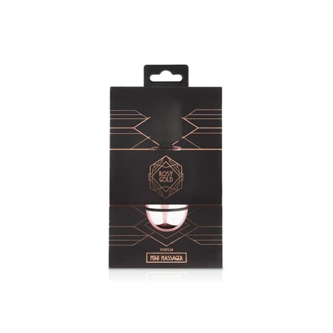 (wd) Rosy Gold Nouveau Mini Massager - Image 6