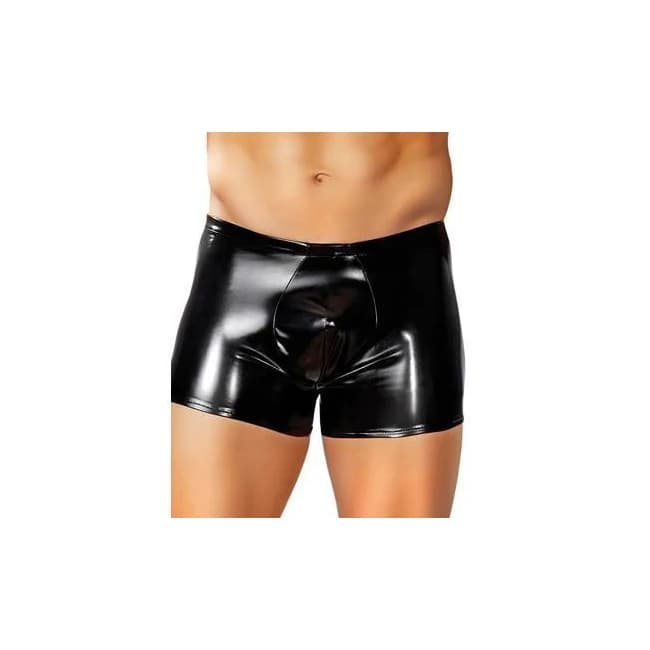 (WD) RUBBER POUCH SHORT BLACK (LIQUID ONYX)  - Image 1