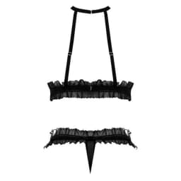Ruffled Halter Bra & Thon, image 5