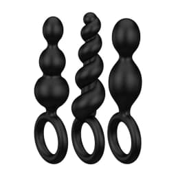 Satisfyer Booty Call Plug of 3 Black, image 2