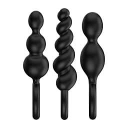 Satisfyer Booty Call Plug of 3 Black, image 4