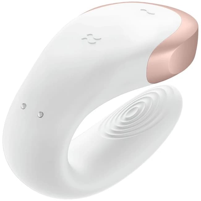 (WD) SATISFYER DOUBLE LOVE WHI (NET)  - Image 1
