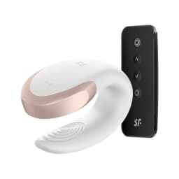 (WD) SATISFYER DOUBLE LOVE WHI (NET)  - Image 2
