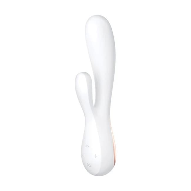 (WD) SATISFYER MONO FLEX WHITE (NET)  - Image 1