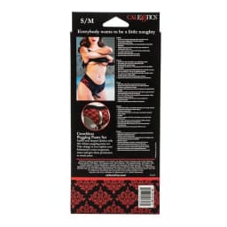 Scandal Crotchless Peggin Panty Set, image 2