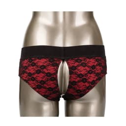 Scandal Crotchless Peggin Panty Set, image 4