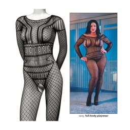 Scandal Plus Size Full Le Lace Body Suit, image 5