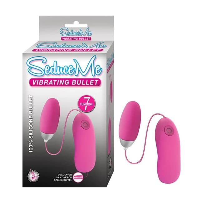 (WD) SEDUCE ME VIBRATING BULLE PINK  - Image 1
