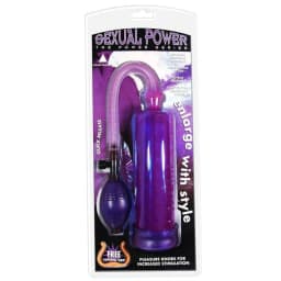 Sexual Power Pump W/ Grip Lavender, image 4