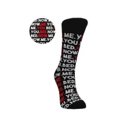 (WD) SEXY SOCKS YOU.ME.BED.NOW 36-41  - Image 1