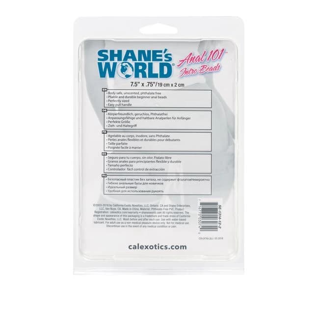 (wd) Shanes World Anal 101 Int Beads Blue - Image 7
