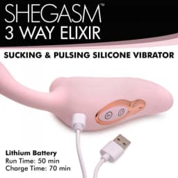 Shegasm 3 Way Elixir & Pu Vibrator, image 3