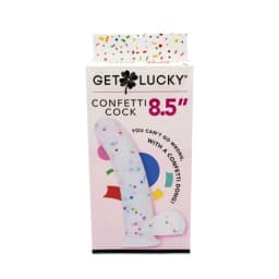Shibari Get Lucky Confett Cock 8.5in, image 2
