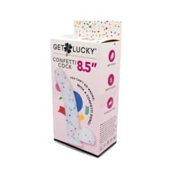 Shibari Get Lucky Confett Cock 8.5in, image 3