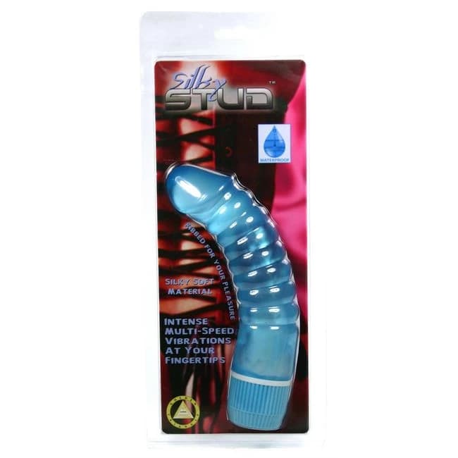 (WD) SILKY STUD BLUE  - Image 1