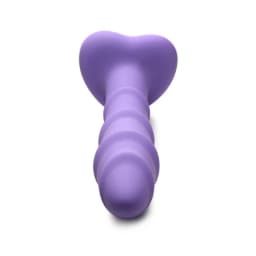 (wd) Simply Sweet Swirl Silico Dildo Purple - Image 6