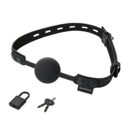 (wd) Sincerely Locking Lace Ba Gag - Image 1