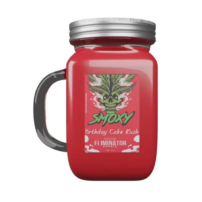 (wd) Smoxy Candle Birthday Cak Kush 13 Oz (net) - Image 1