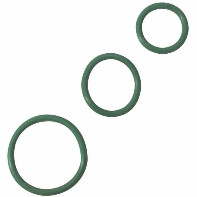 (WD) SOFT C RING SET GREEN  - Image 1